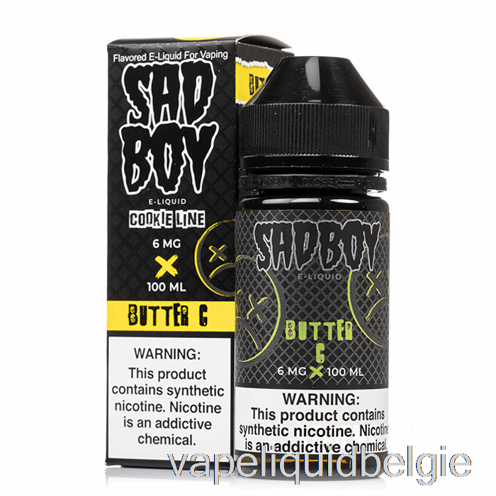 Vape Vloeibare Boterkoekje - Sadboy - 100ml 0mg